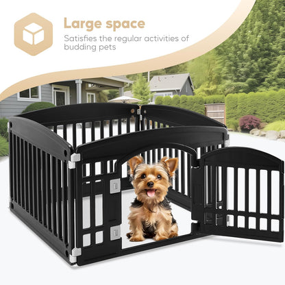 Dog Playpen Secure Foldable Fence